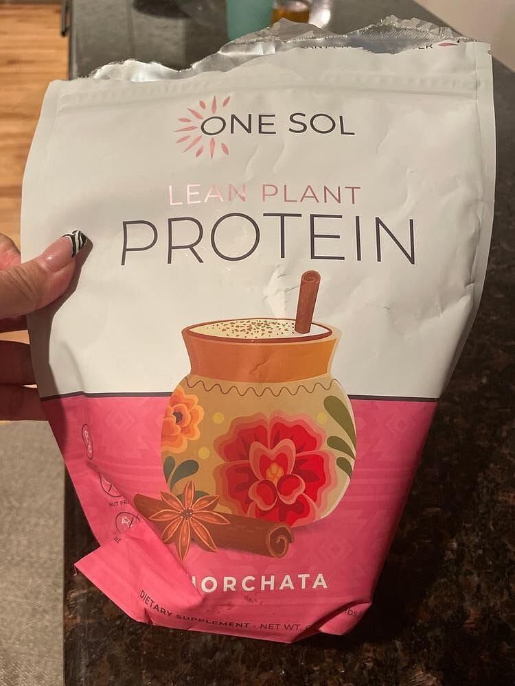 Customer photo review of Lean Plant Protein