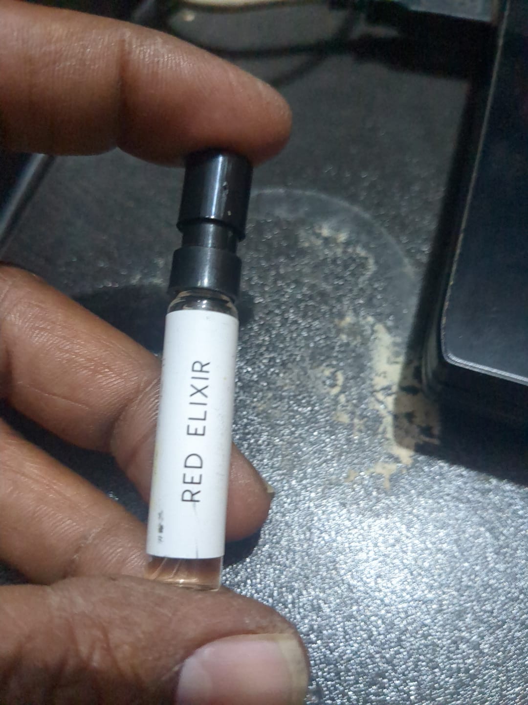 Customer photo review of Red Elixir | Eau De Parfum