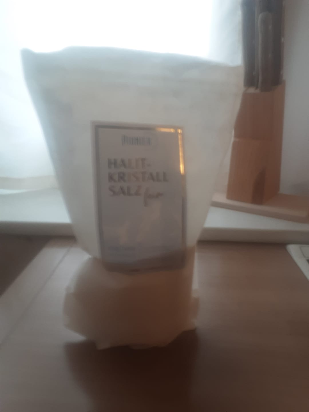 Customer photo review of Halit-Kristallsalz fein (850g)