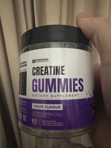 Customer photo review of Creatine Gummies *Clearance read description*