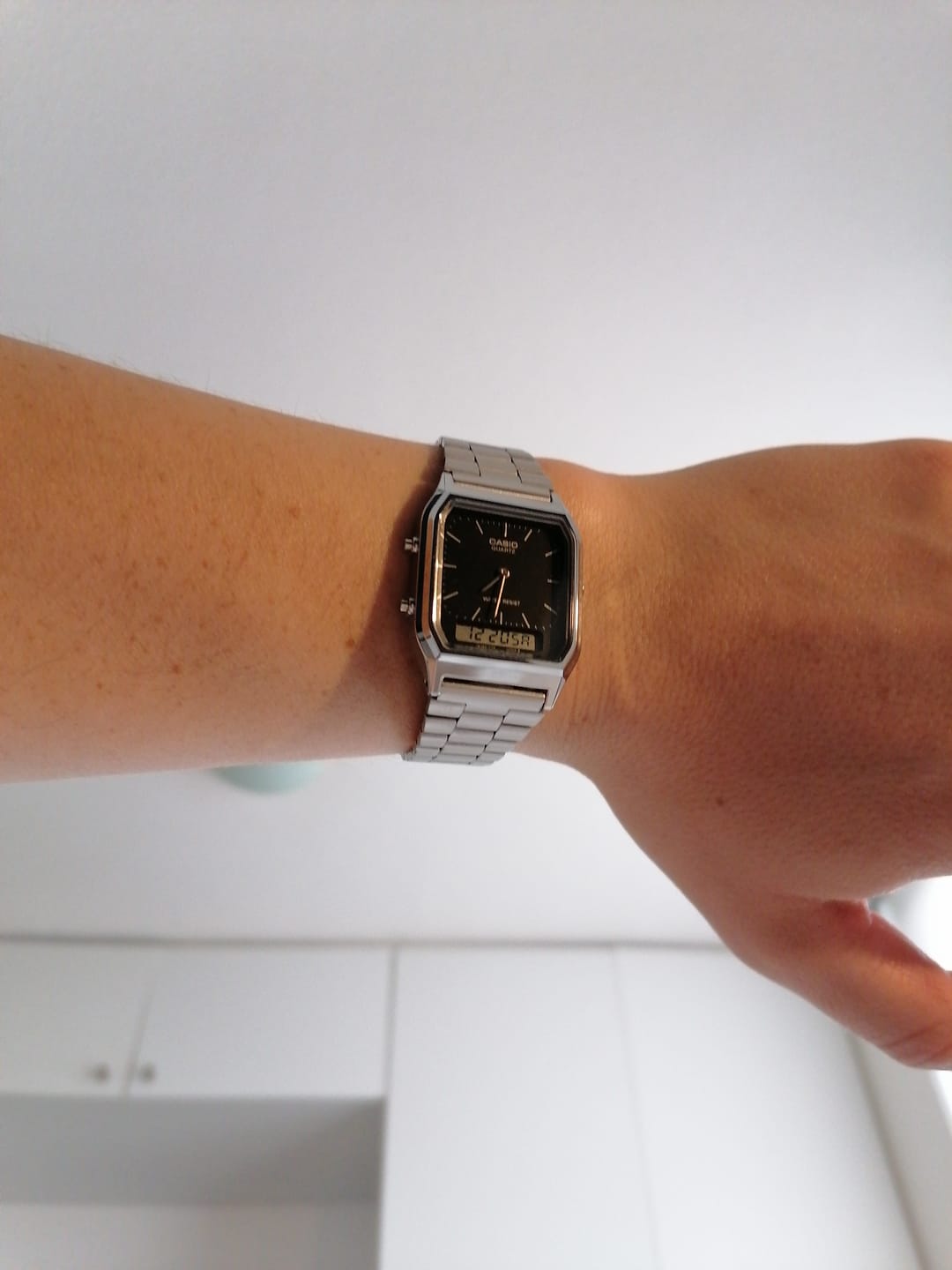 Customer photo review of Reloj Casio Vintage AQ-230A-1DMQ Dial Negro