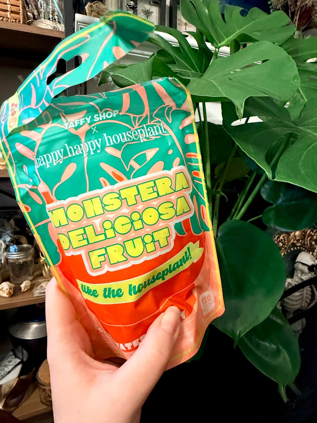 Customer photo review of Monstera Deliciosa Fruit Salt Water Taffy