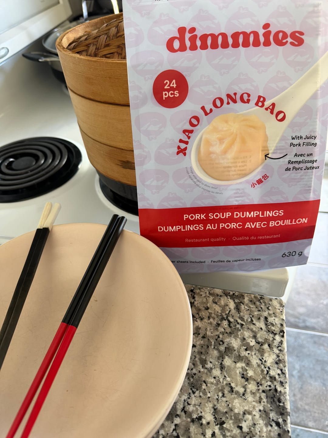 Customer photo review of Pork Soup Dumplings ("Xiao Long Bao") - 24 PC