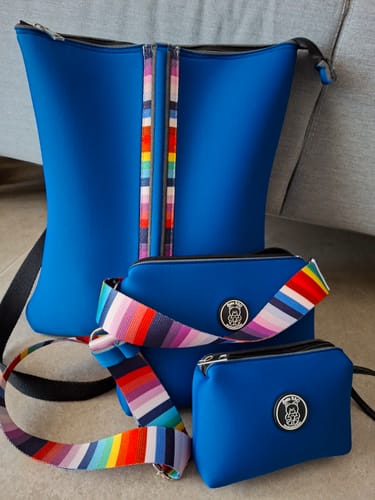 Customer photo review of TRIO | Zainetto + Pochette + Trousse