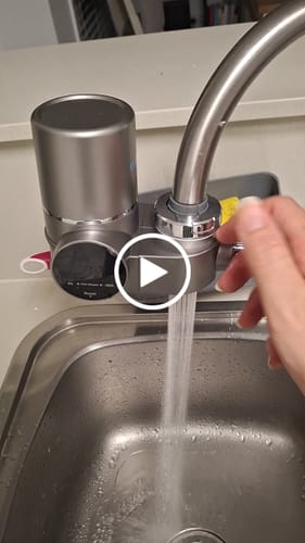 Customer video review of InFlow Tap Filter