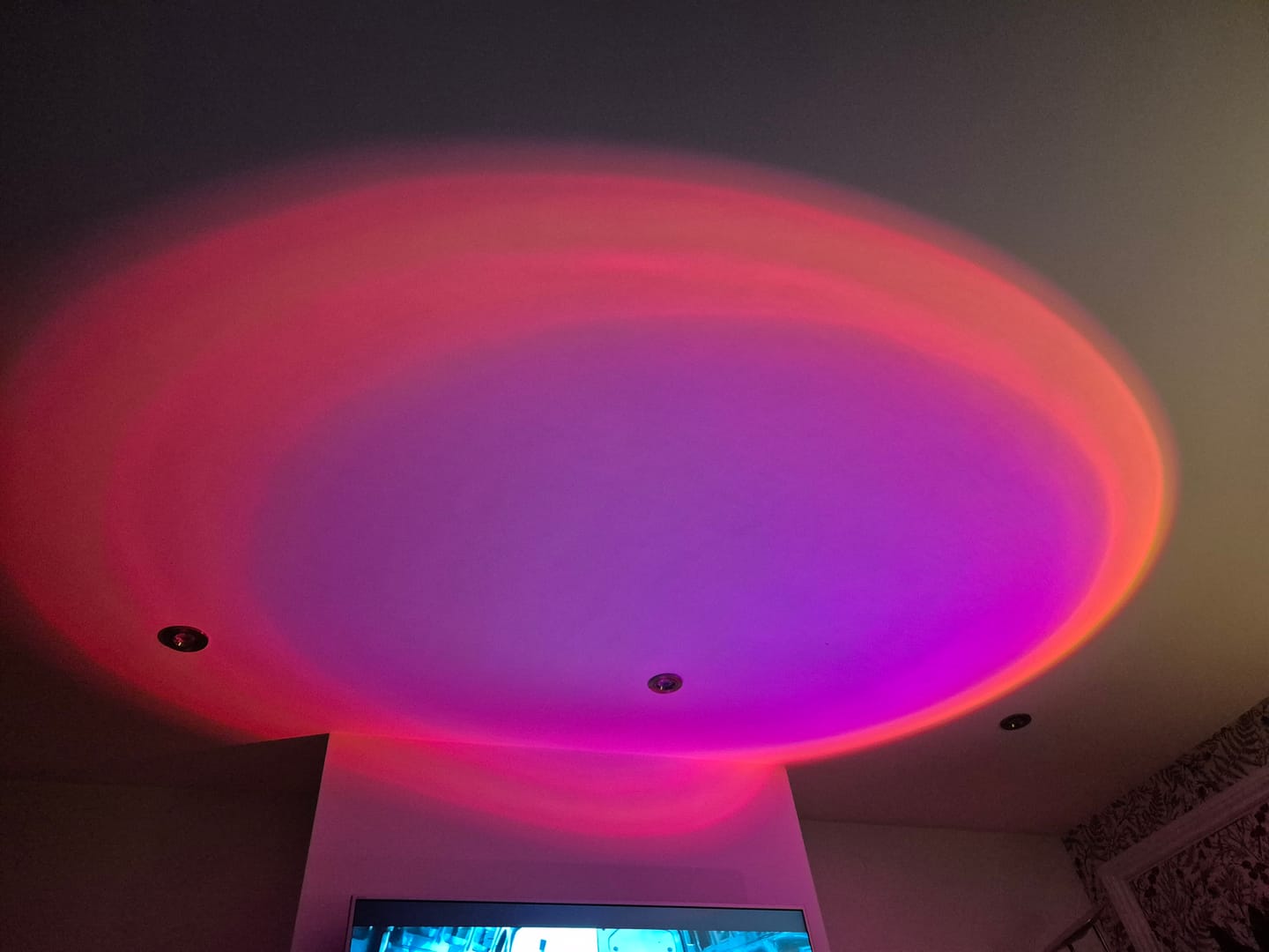 Customer photo review of Golden Hour Sunset Lamp