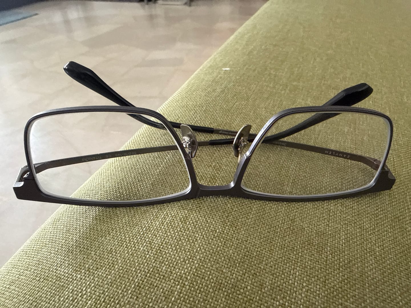Customer photo review of Jensen | Titanium Magnetic Clip-on Eyeglasses Sunglasses | ZanyLen Best Sellers