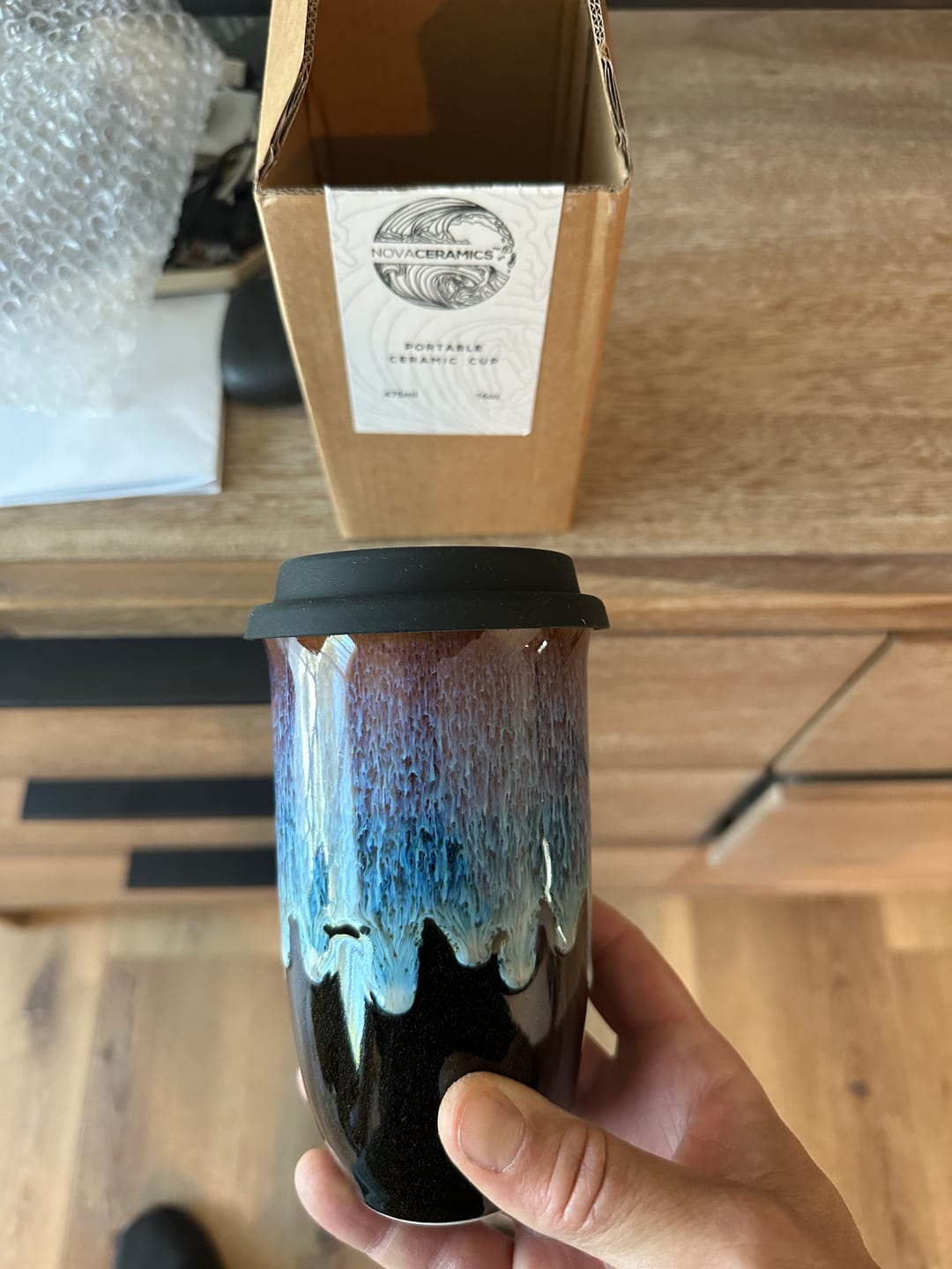 Customer photo review of Lagoon Cup 12oz