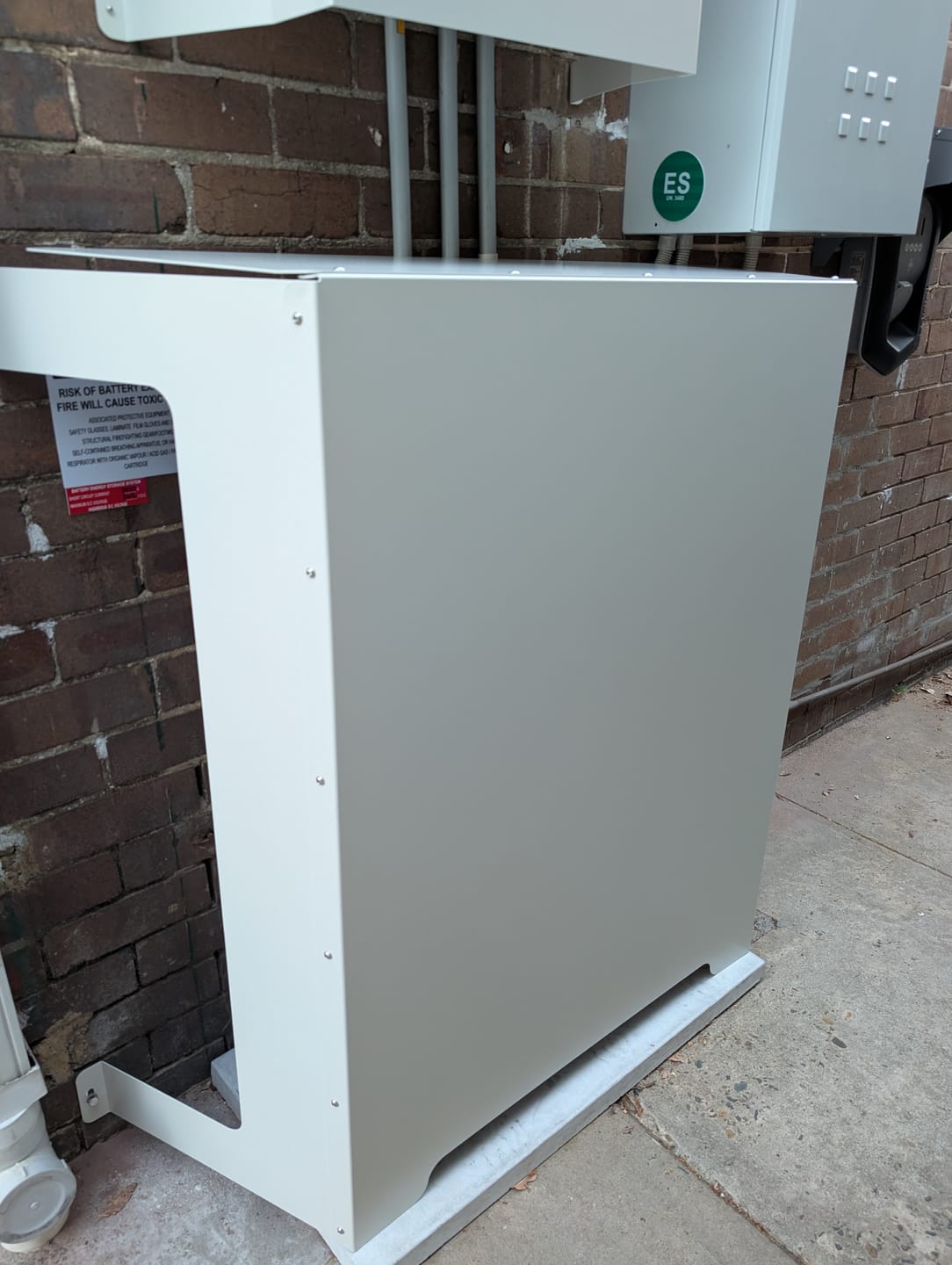 Customer photo review of Large Solar Battery Cover