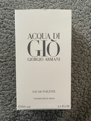 Customer photo review of Giorgio Armani Acqua Di Gio 100ml