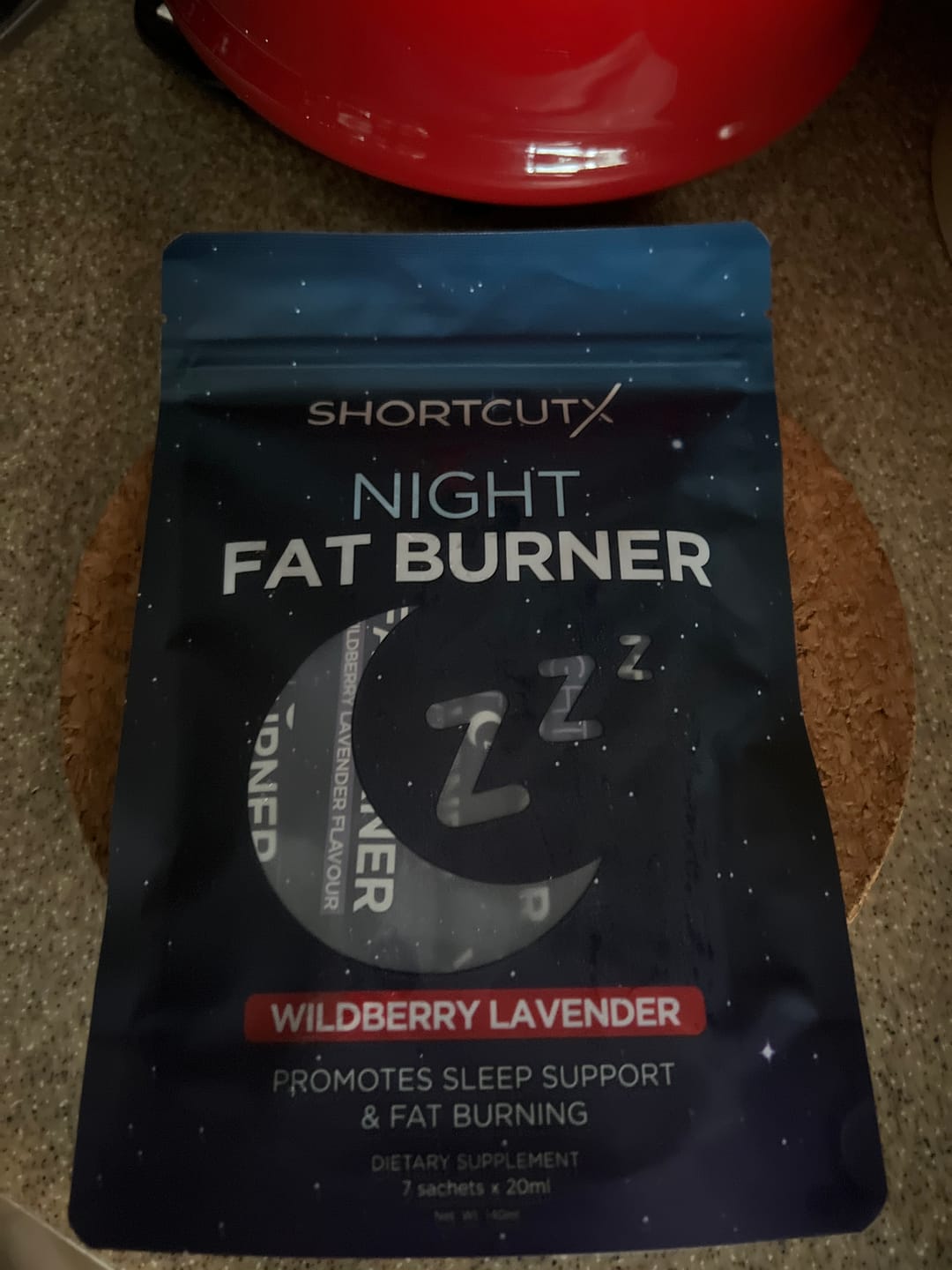 Customer photo review of Shortcutx Night Fat Burner Juice