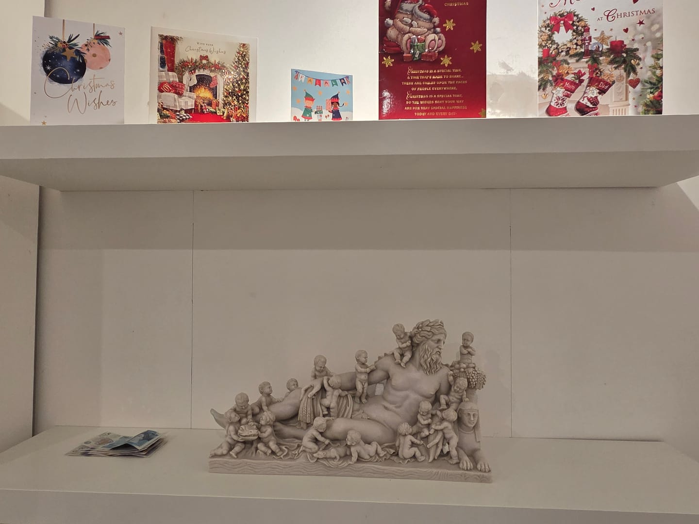 Customer photo review of Scultura del Dio Nilo in marmo