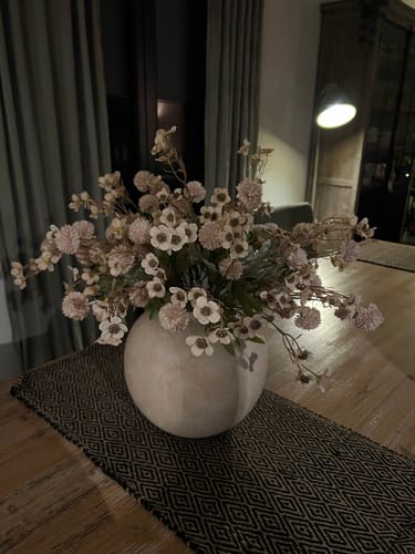 Customer photo review of Bouquet de Cire - Crème (PRÉCOMMANDE – EXPÉDIÉ LE 18/12)