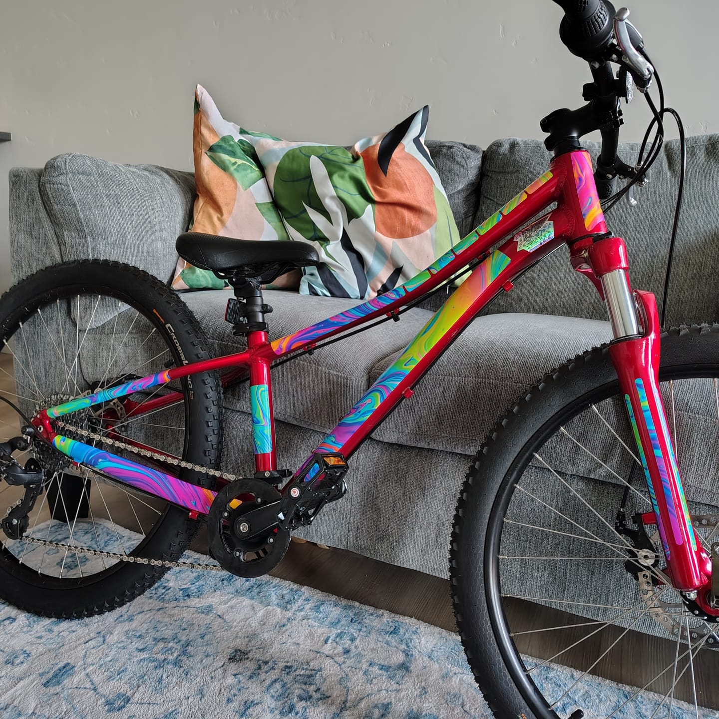 Customer photo review of Oil Slick Frame Keeper