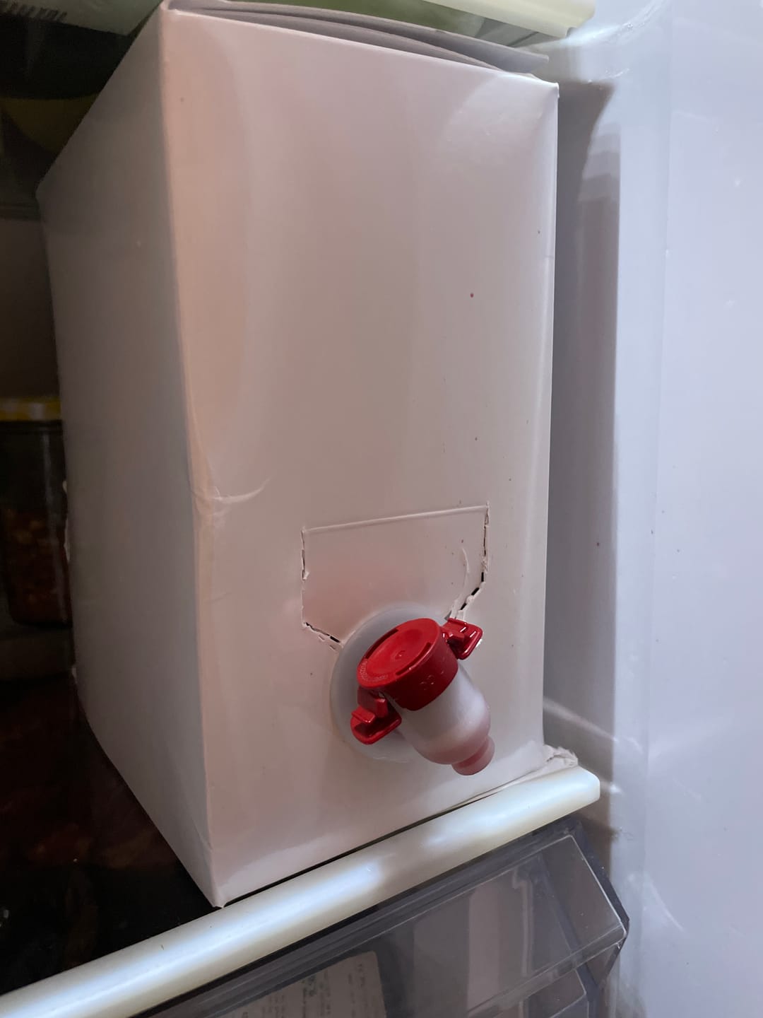 Customer photo review of Granatapfelsaft · Bag-in-Box - 3L