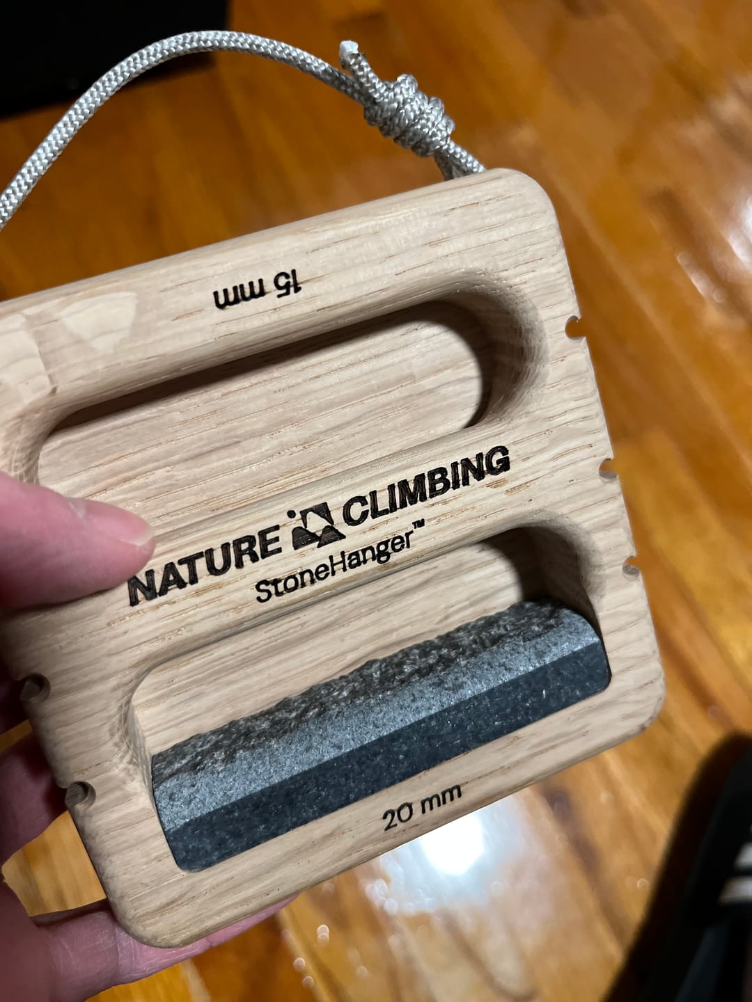 Customer photo review of Stone Hanger - Granite