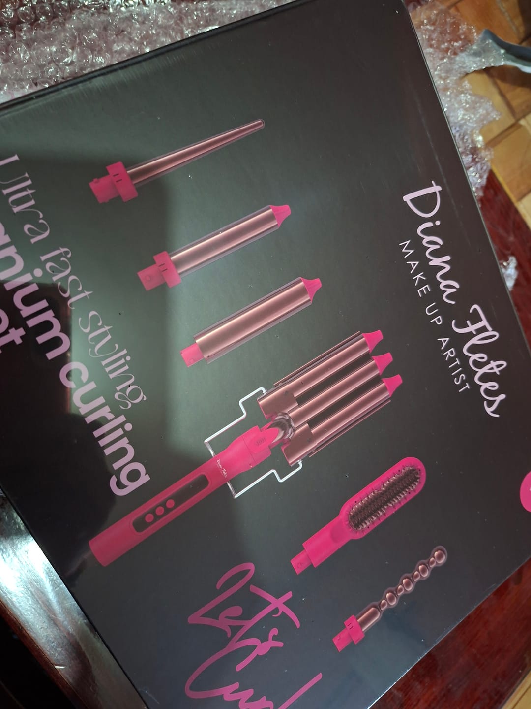 Customer photo review of Ferro 6 En 1 Diana Fletes Pink Titanium Galvanizado