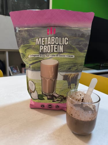 Customer photo review of Metabolic Protein - Collagene Grass fed - Gusto Cacao