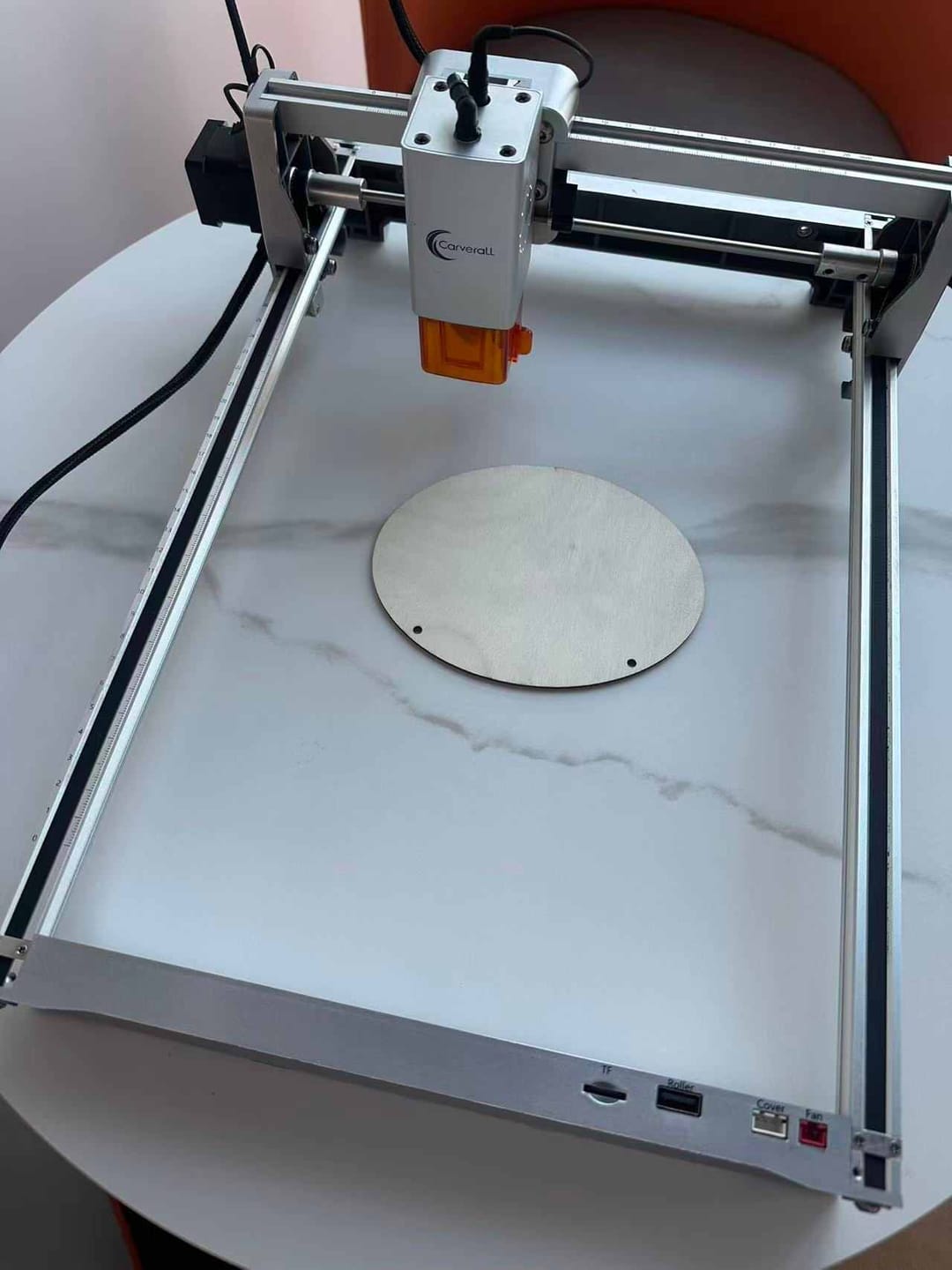 Customer photo review of Carverall X2/K15 Pro Mini Portable Laser Engraver | 300*200mm