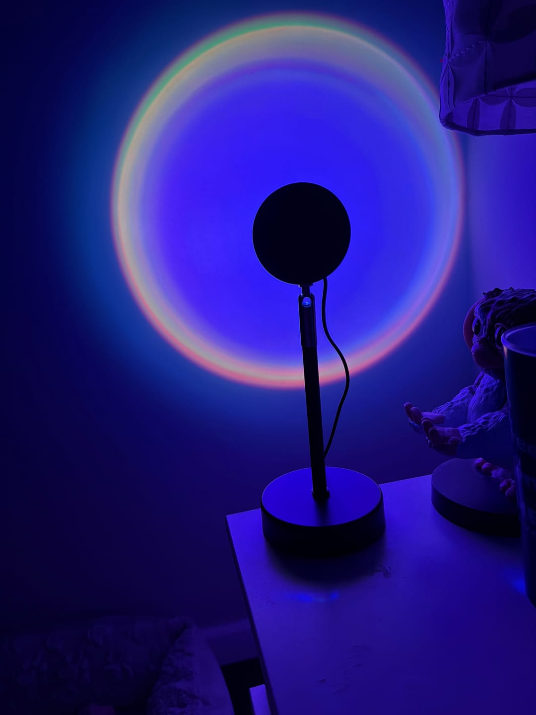 Customer photo review of Golden Hour Sunset Lamp