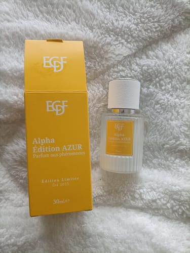 Customer photo review of Parfum aux phéromones homme - ALPHA édition AZUR - Été 2025