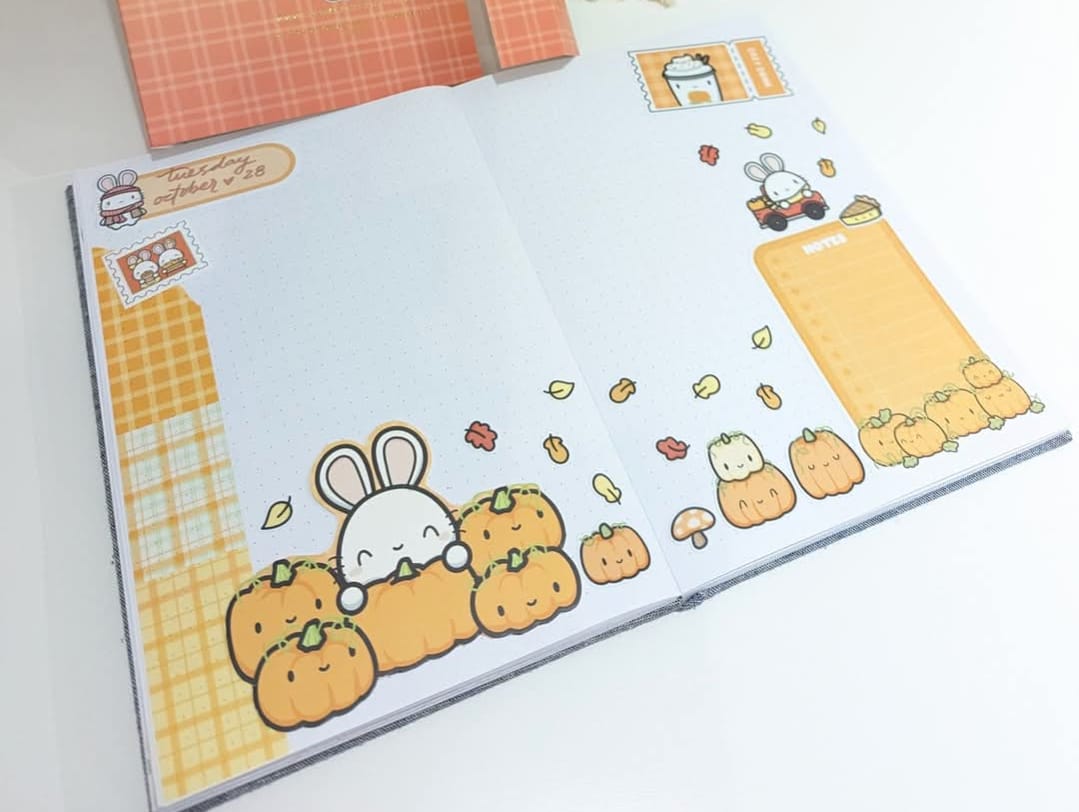 Customer photo review of Autumn Bunnies Box Set