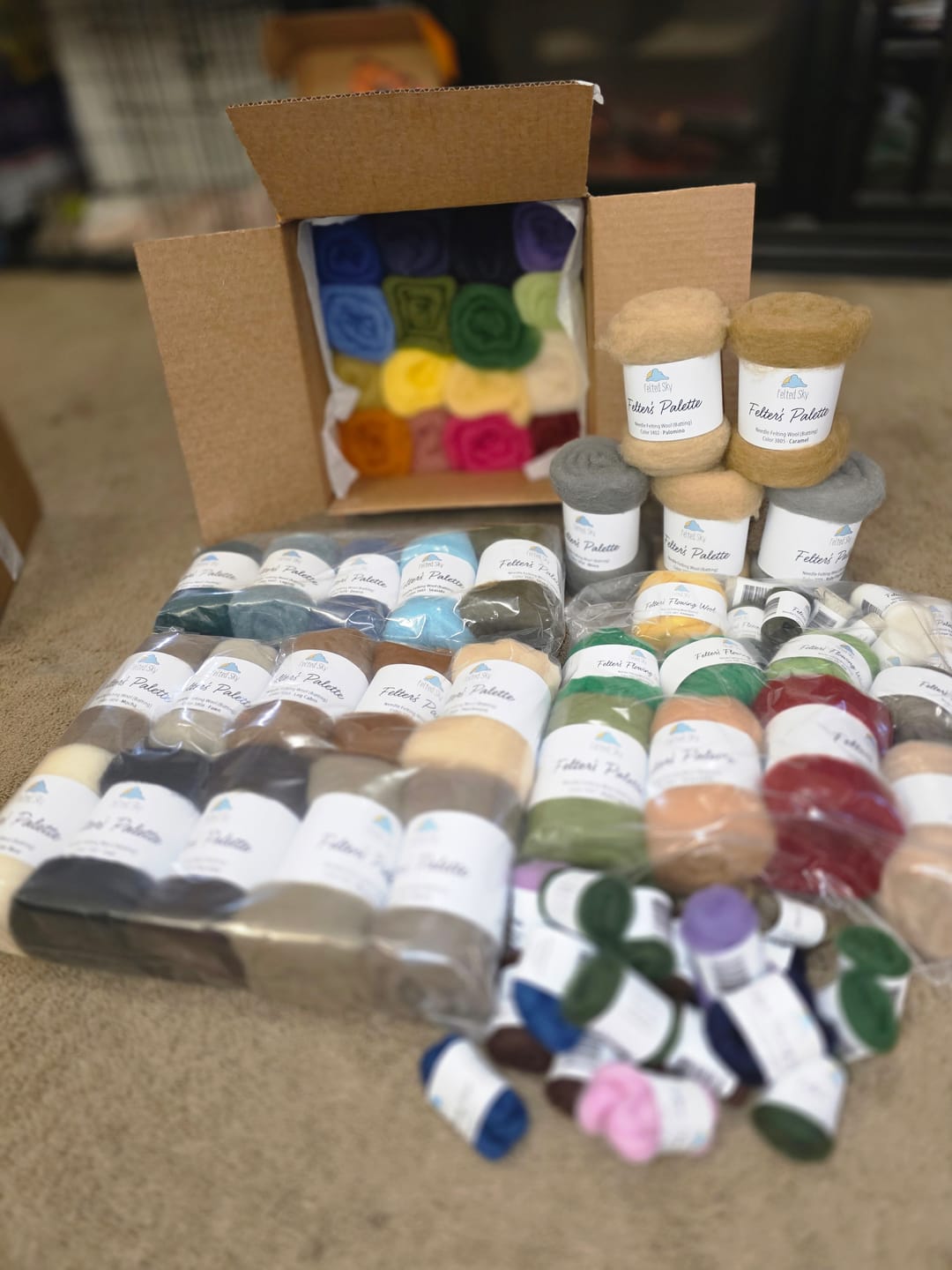 Customer photo review of Cornflower - 1 oz Felter's Palette