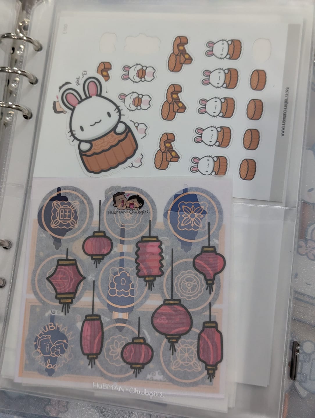 Customer photo review of Mid-Autumn Festival Variety Sticker Pack