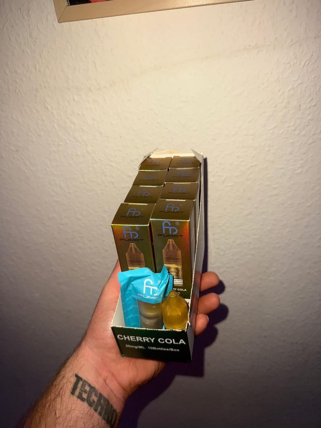 Customer photo review of RandM Nic Salts (Box of 10)