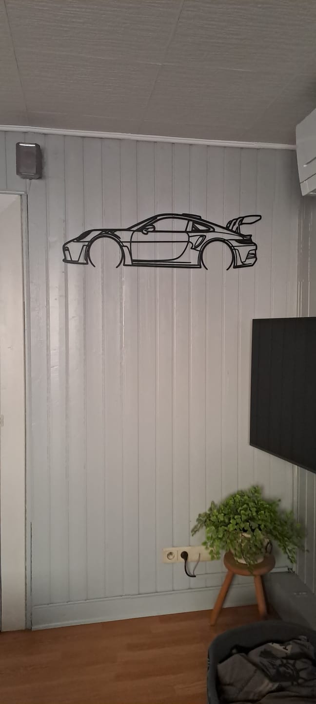 Customer photo review of 2023 911 (992) GT3 RS Metal Silhouette