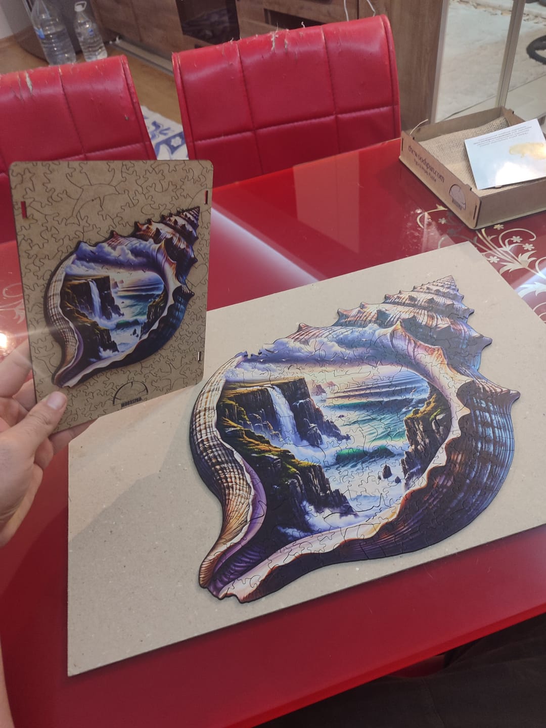 Customer photo review of Gizli Cennet - Ahşap Puzzle