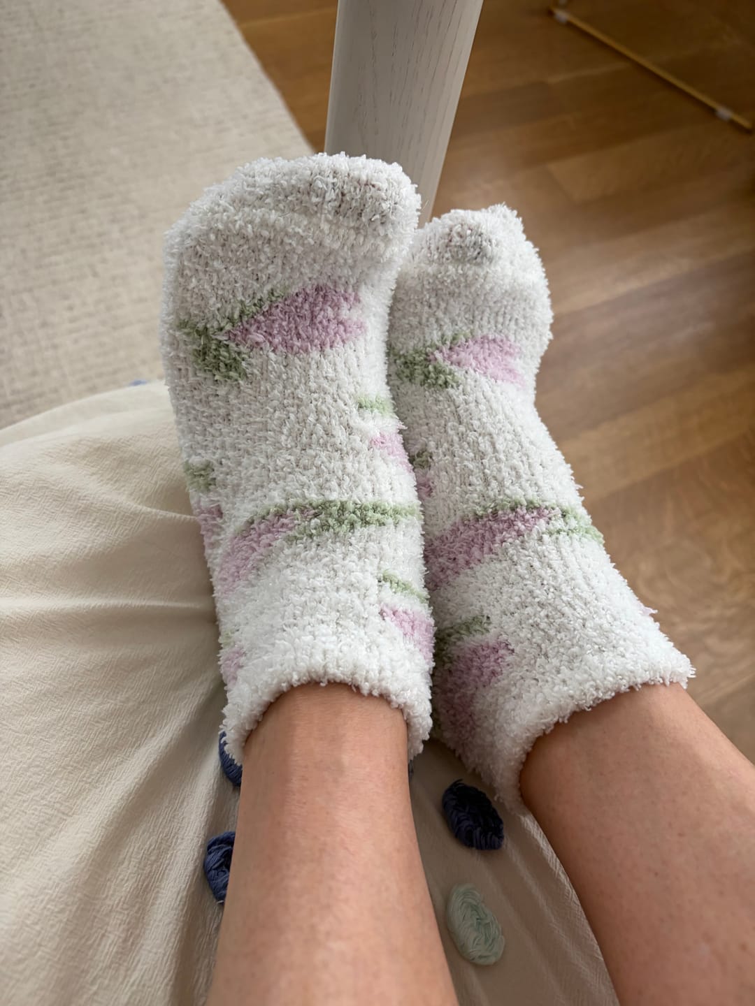 Customer photo review of Fuzzy Fun Socks Pack