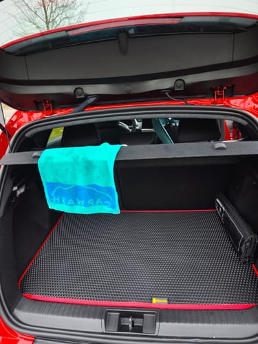 Customer photo review of Kofferraumwanne nach Maß