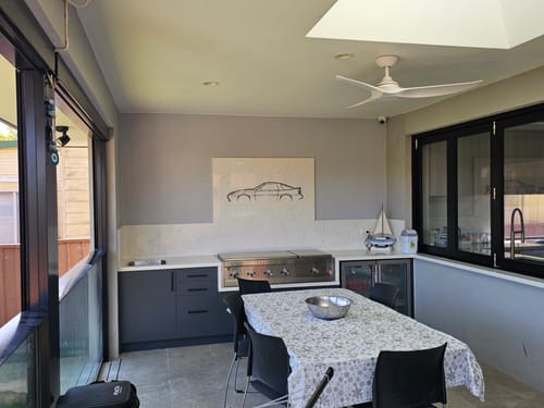 Customer photo review of Toyota Supra MA70 MK 3 Metal Wall Art Silhouette