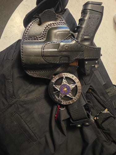 Customer photo review of Customizable Badge BA29