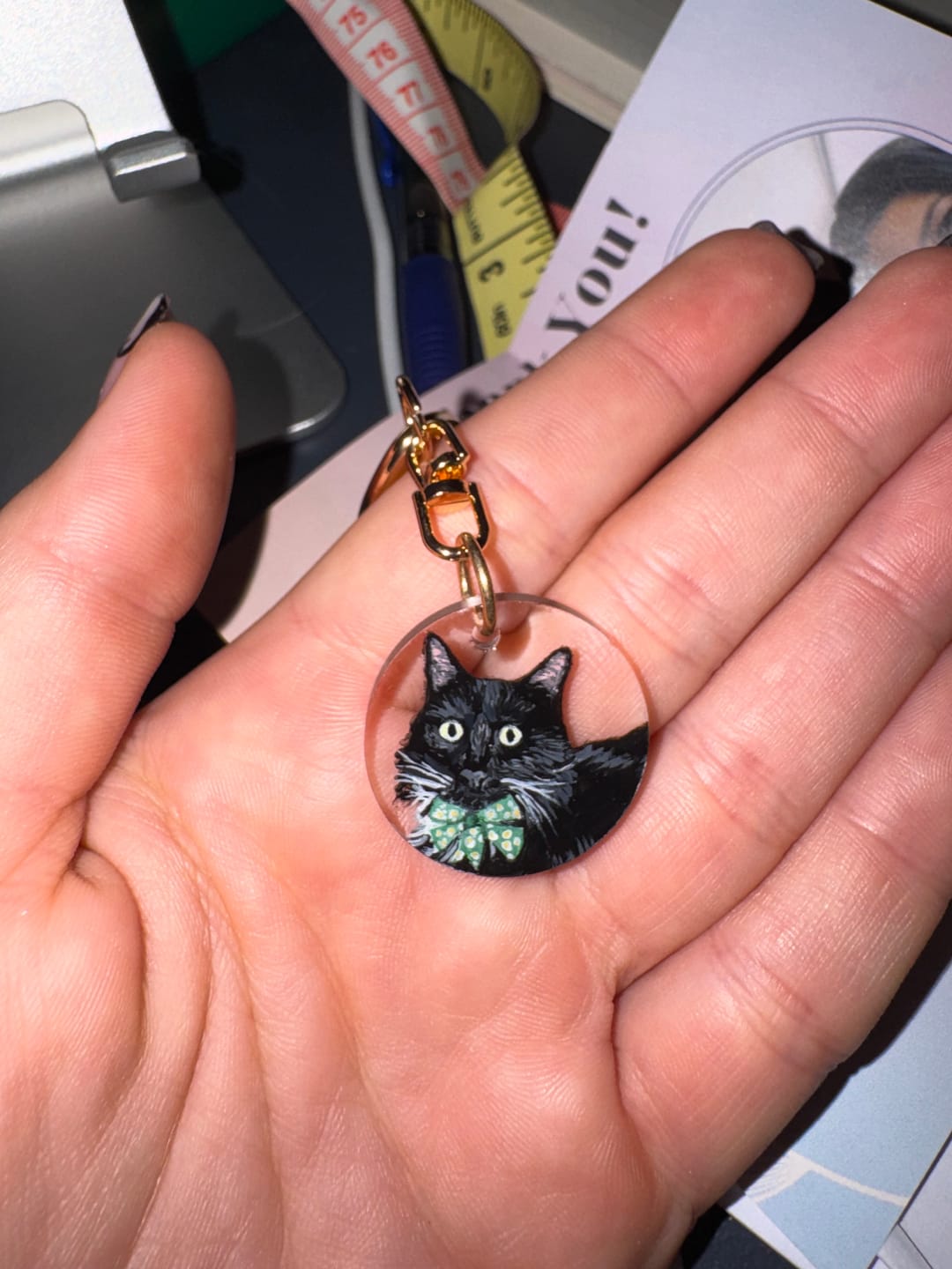Customer photo review of Custom Pet Charms