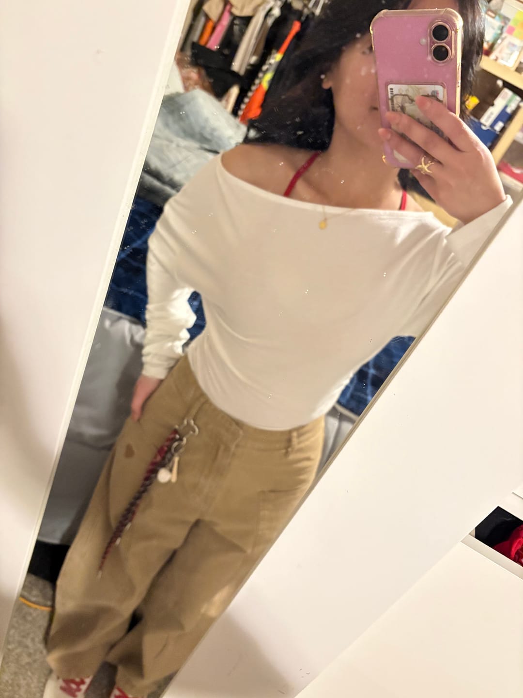 Customer photo review of Aelfric Eden Baggy Barrel Pants