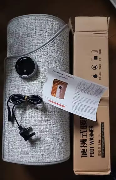 Customer photo review of Foldable Leg&Foot Warmer