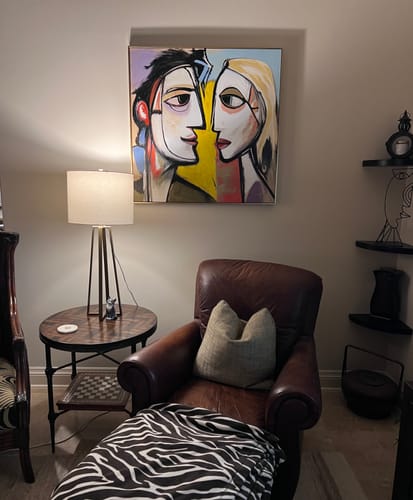 Customer photo review of People Canvas Art #PE377