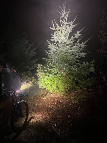 Customer photo review of HORI 1300 DUAL MOUNTED BIKE LIGHT