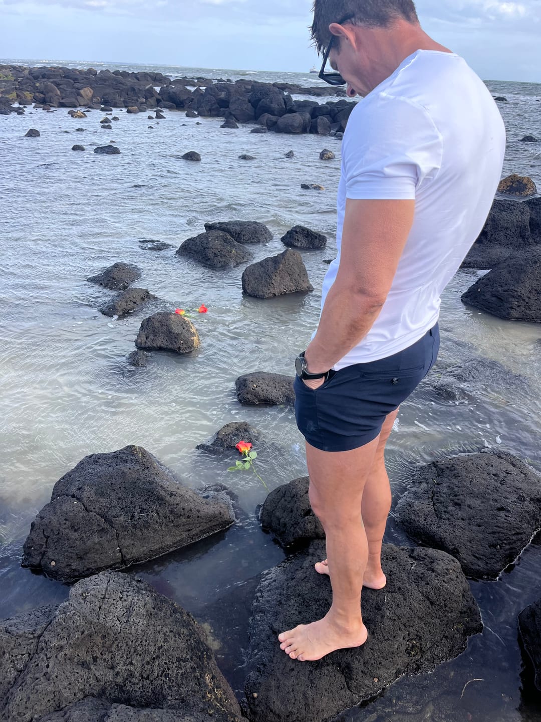 Customer photo review of Essential Bamboo T-Shirt - Brilliant White