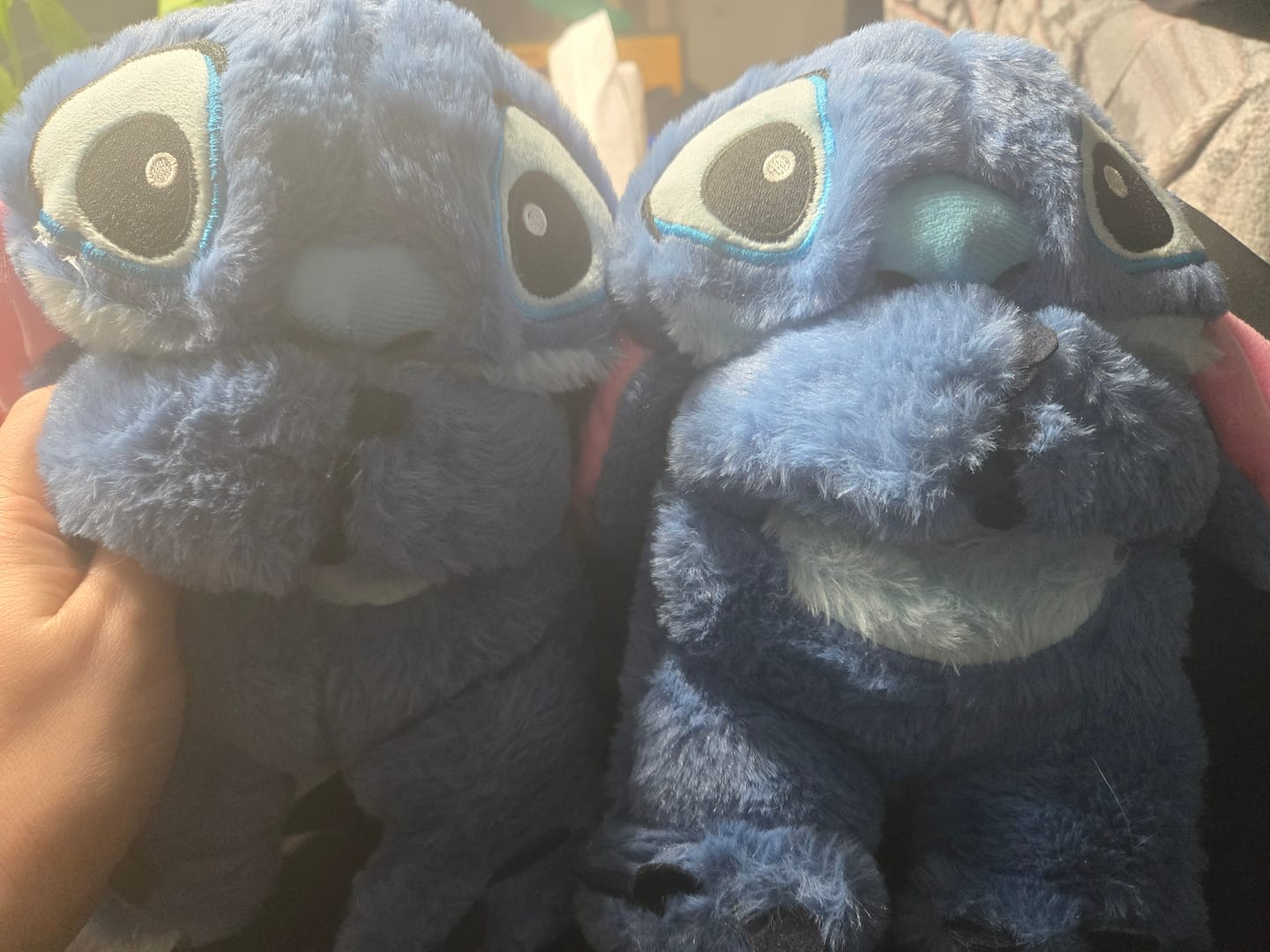 Customer photo review of Peluche Sttitch qui respire