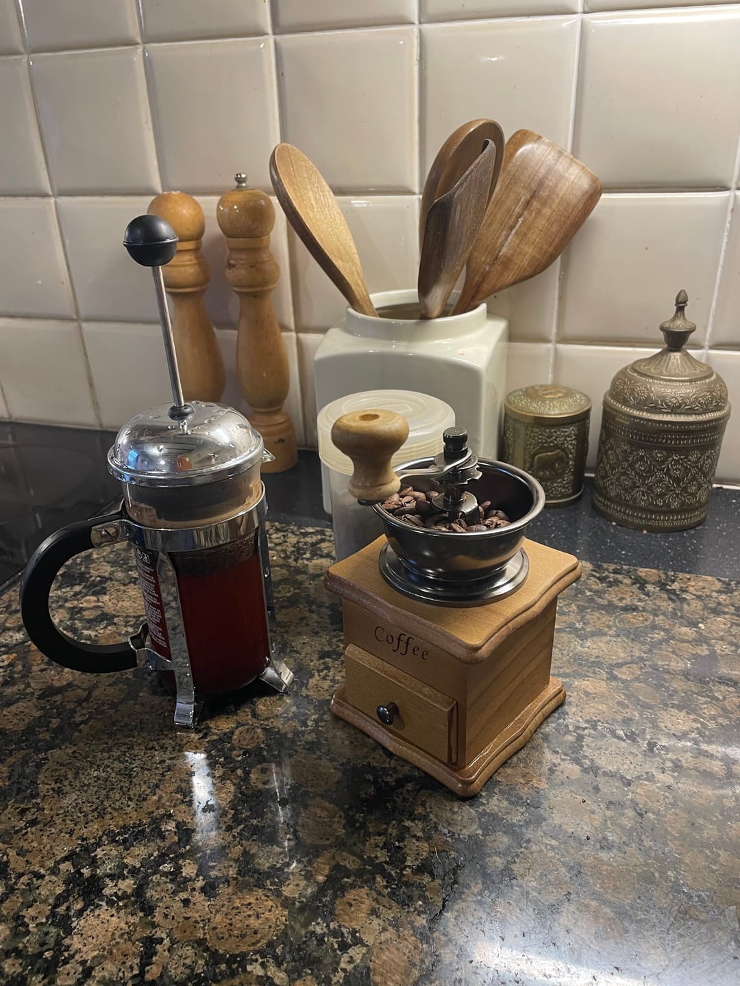 Customer photo review of Medium Roast Fairtrade Organic Coffee, Beans or Ground - 200g, 500g, 1kg
