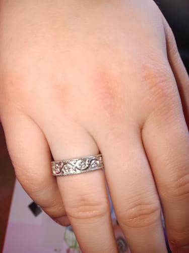 Customer photo review of My Hand In Yours Ring