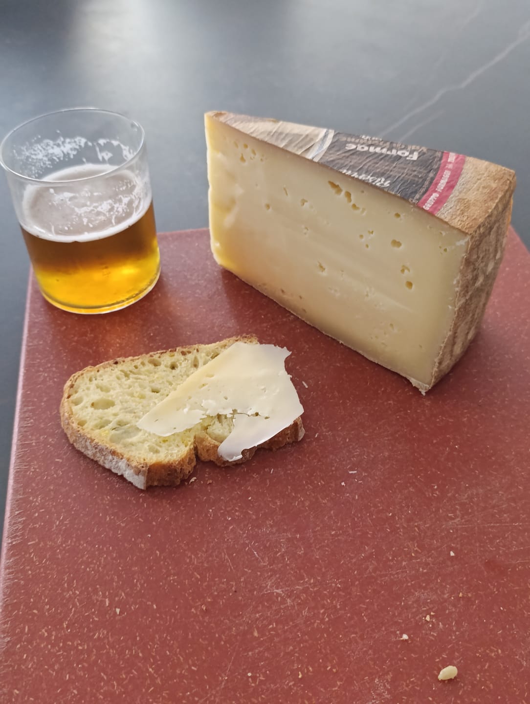 Customer photo review of Formaggio Fiemme Riserva