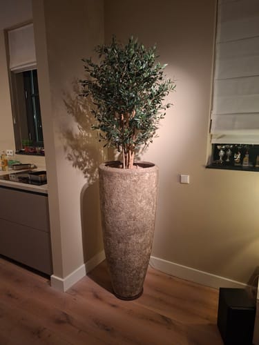 Customer photo review of Kunst Olijfboom 120cm Deluxe