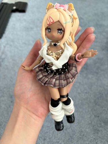 Customer photo review of Electronic Pet Game World Series 1/12 BJD Blind Box
