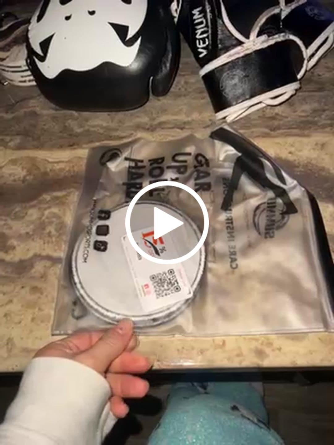 Customer video review of Build Your Own Custom Sublimated Patches — Circle