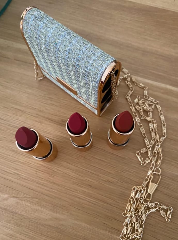 Customer photo review of Velvet Kiss Trio