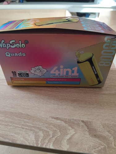 Customer photo review of VAPSOLO QUADS 80000 4en1 | 4 sabores